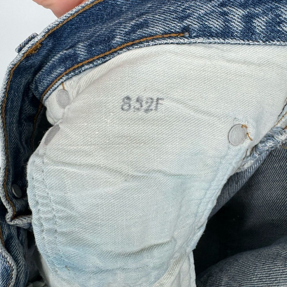 Vintage Levi’s 501 Jeans Altered and Distressed Late 80’s Early 90's - Picture 14 of 16